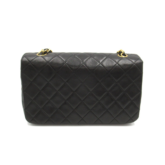 Chanel Bag Matelasse Single Black Flap Shoulder - Picture 1 of 10